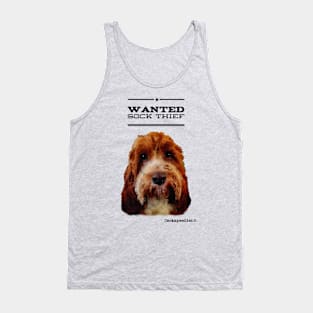 Cockapoo / Doodle Dog Sock Thief Tank Top